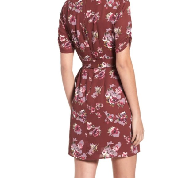 Wrap Front Dress ASTR THE LABEL - Picture 2 of 2